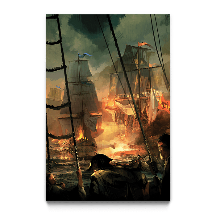 Battleship - Assassin's Creed art - Fine Art Print