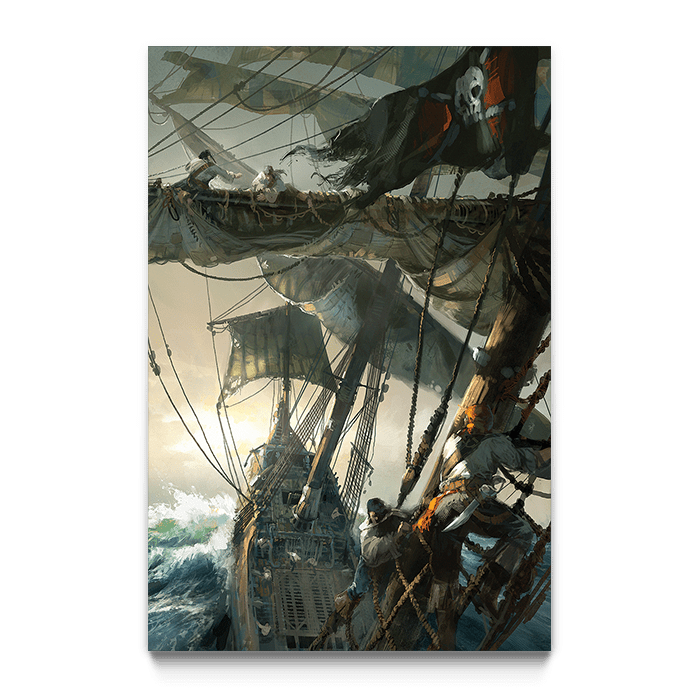 Be a pirate - Assassin's Creed art - Fine Art Print