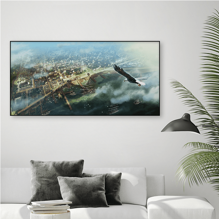 Bird's Eye View - Assassin's Creed art - Fine Art Print