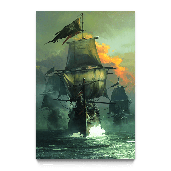 Canons at the Ready - Assassin's Creed art - Fine Art Print