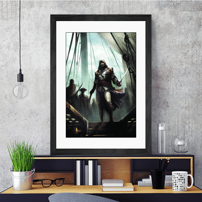 Captain Kenway - Assassin's Creed art - Fine Art Print