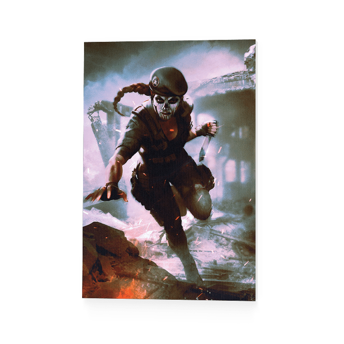 Caveira in action - Six Siege art - Fine Art Print