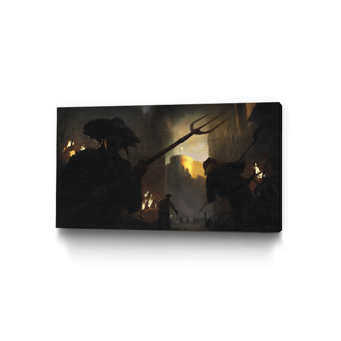 Conflict during the July 14th - Assassin's Creed art - Fine Art Print