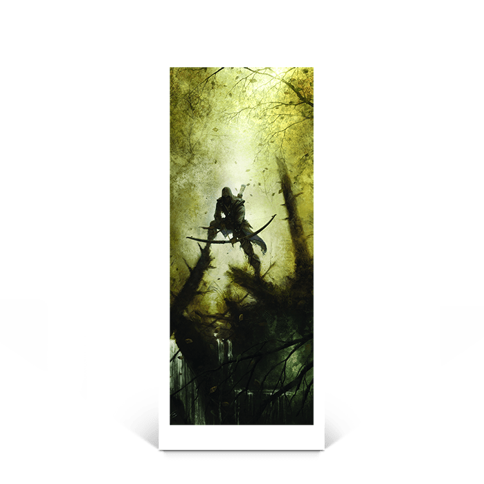 Connor Hunting - Assassin's Creed art - Fine Art Print