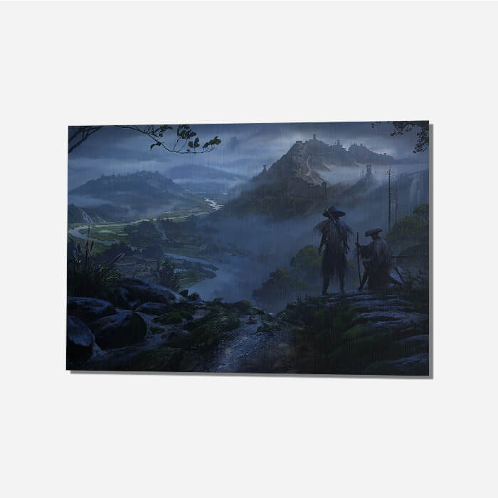 Cradle of Shinobi - Assassin's Creed art - Metal Poster