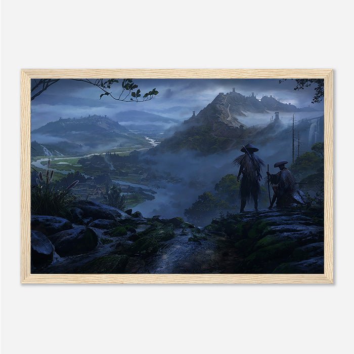 Cradle of Shinobi - Assassin's Creed art - Framed Print