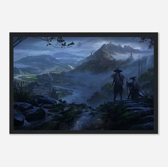 Cradle of Shinobi - Assassin's Creed art - Framed Print