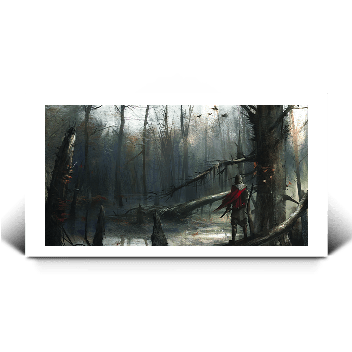 Dead Bayou - Assassin's Creed art - Fine Art Print