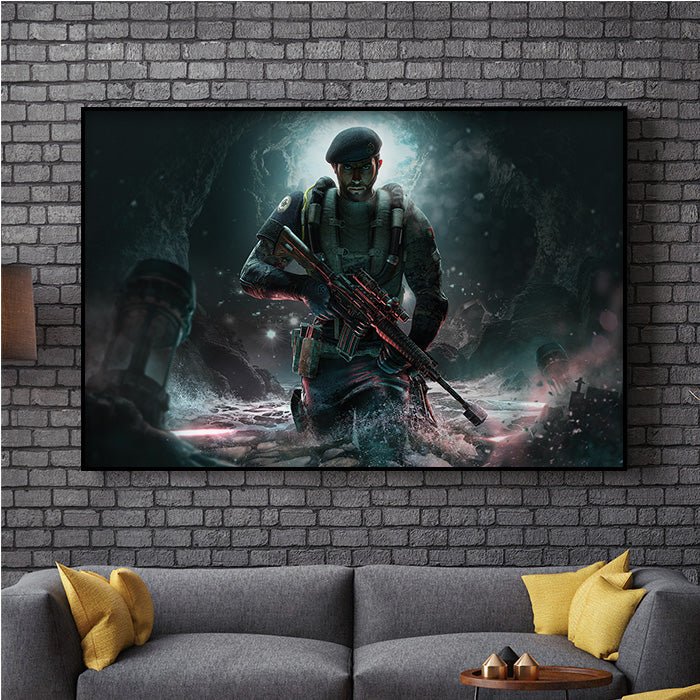 Deep Freeze - Six Siege art - Fine Art Print