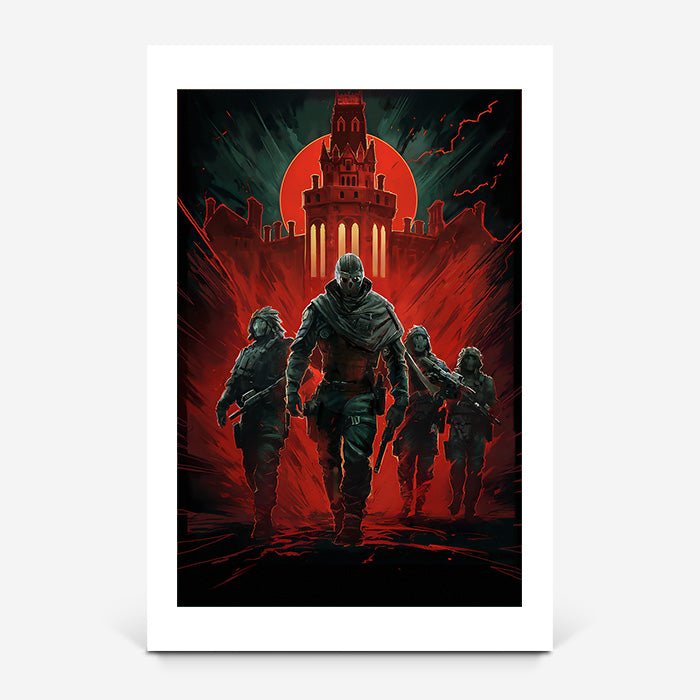 Deimos and his mercenaries - Six Siege art - Fine Art Print