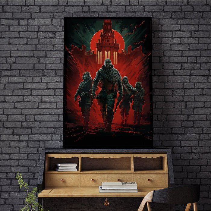 Deimos and his mercenaries - Six Siege art - Fine Art Print