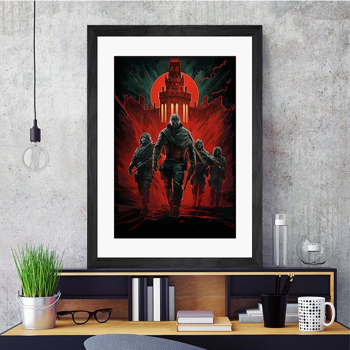 Deimos and his mercenaries - Six Siege art - Fine Art Print