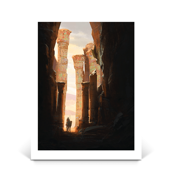 Desert Passage - Assassin's Creed art - Fine Art Print