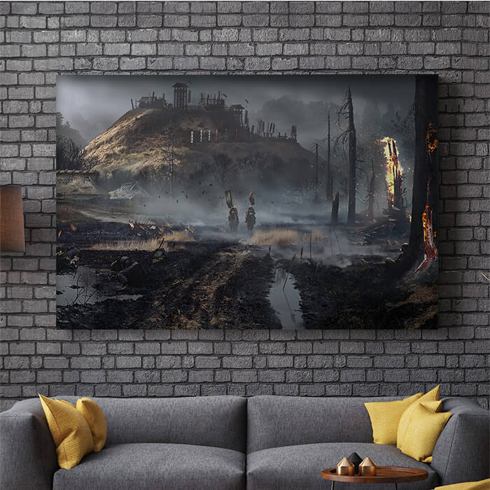 Desolation - Assassin's Creed art - Museum Canvas