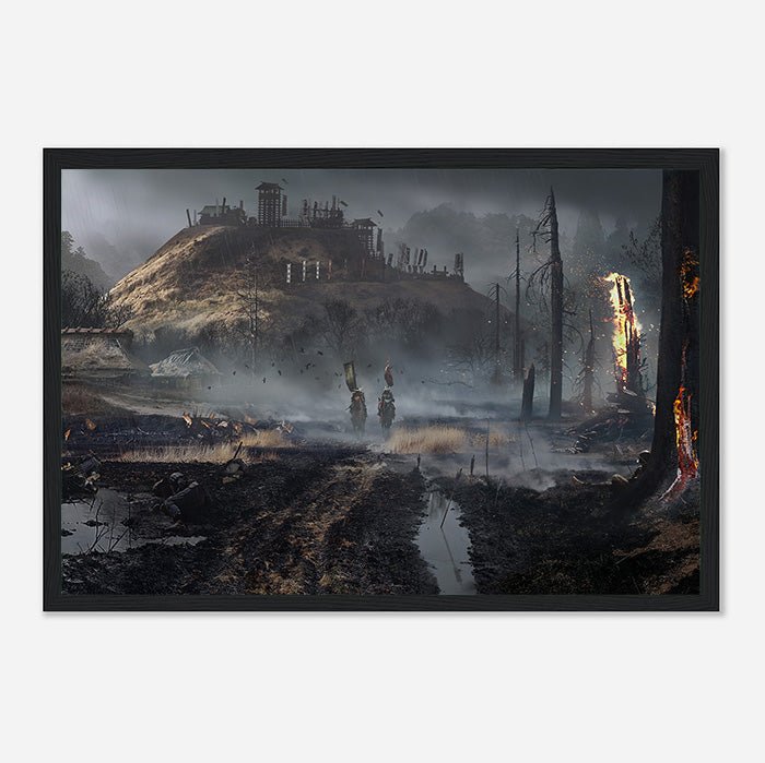 Desolation - Assassin's Creed art - Framed Print