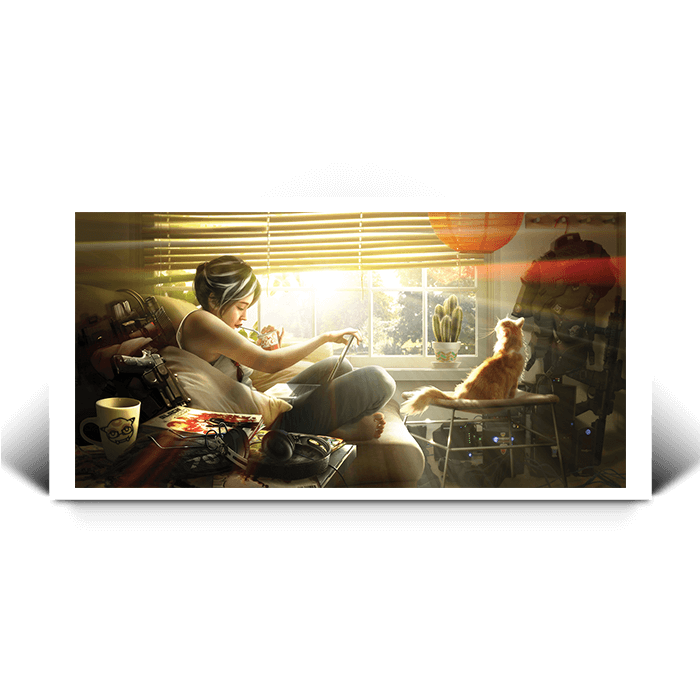 Dokkaebi – Just relaxing - Six Siege art - Fine Art Print