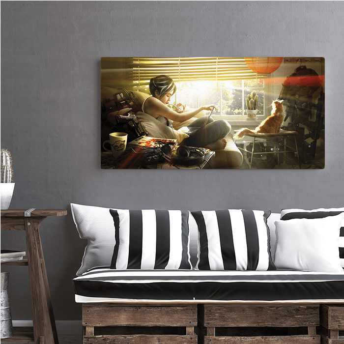 Dokkaebi – Just relaxing - Six Siege art - Fine Art Print