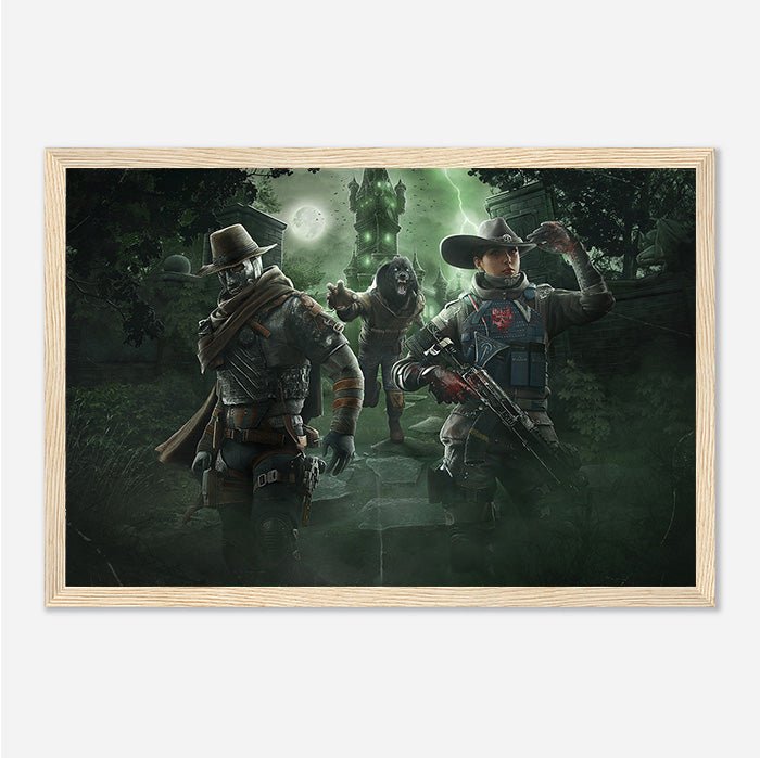 Doktor's Curse - Limited Edition 2024 - Six Siege art - Framed Print