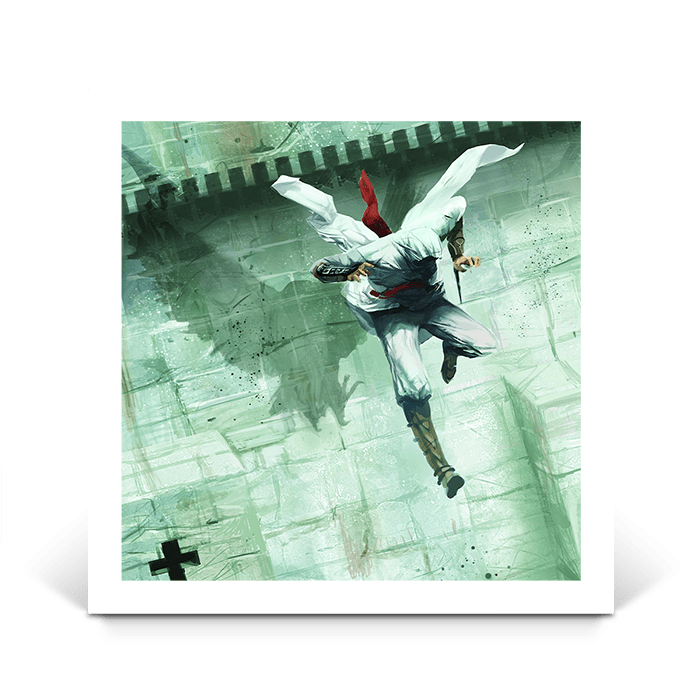 Eagle Drop - Assassin's Creed art - Fine Art Print