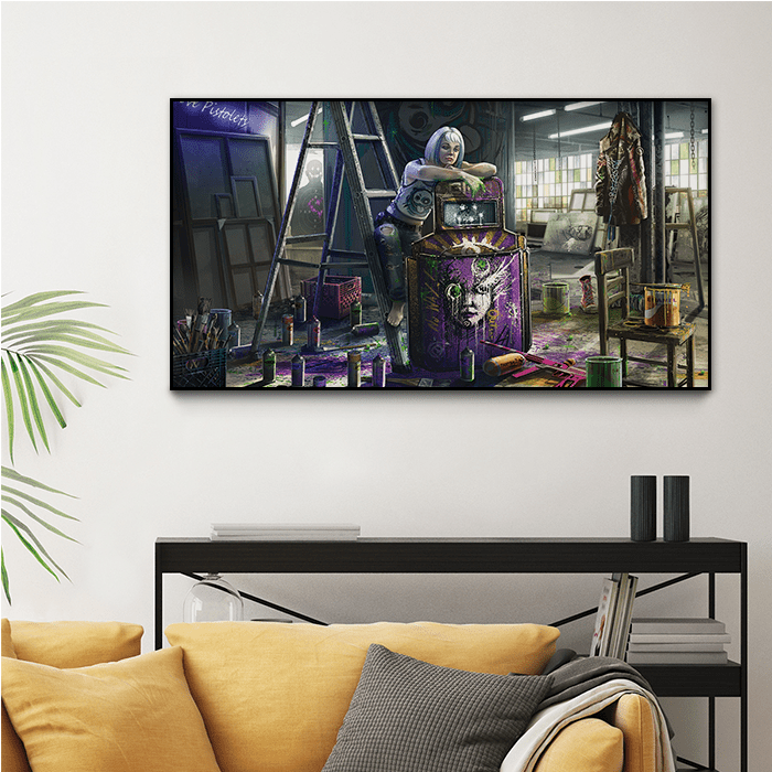 Ela - The artist - Six Siege art - Fine Art Print