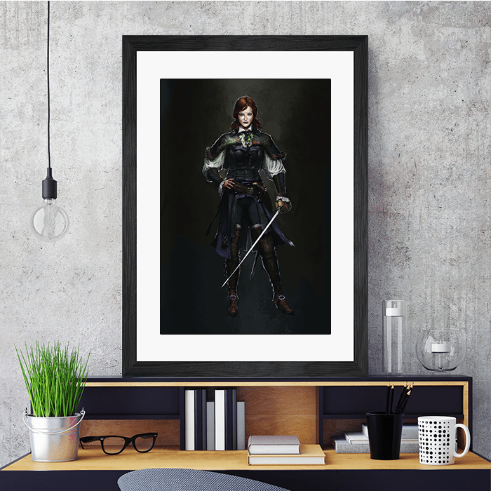 Elise de la Serre - Assassin's Creed art - Fine Art Print