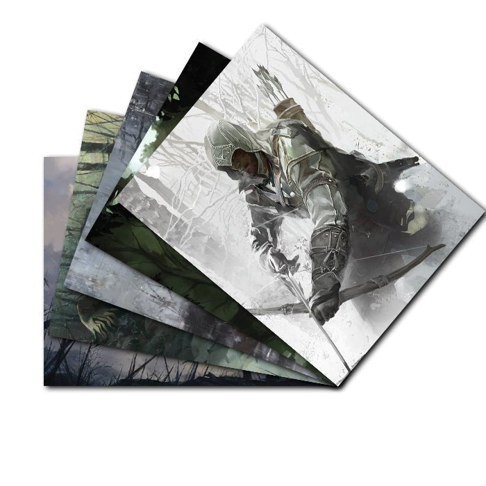 Essentials - Assassin's Creed III - Set of 5 - Assassin's Creed art - Premium Poster