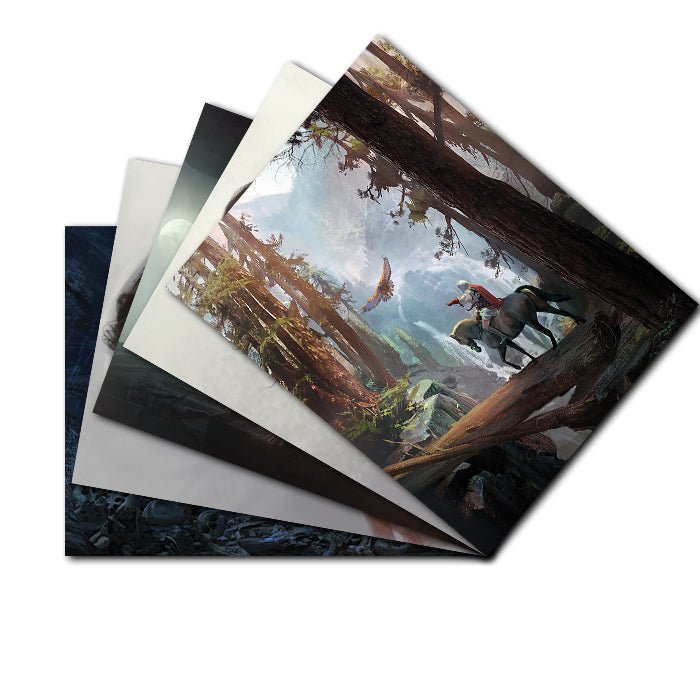 Essentials - Assassin's Creed Odyssey - Set of 5 - Ubisoft art - Premium Poster