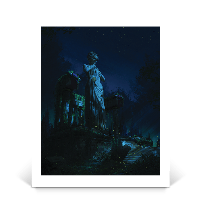 Forest Temple - Assassin's Creed art - Fine Art Print