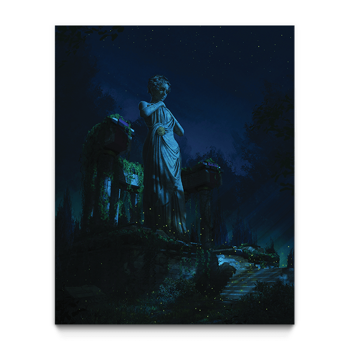 Forest Temple - Assassin's Creed art - Fine Art Print