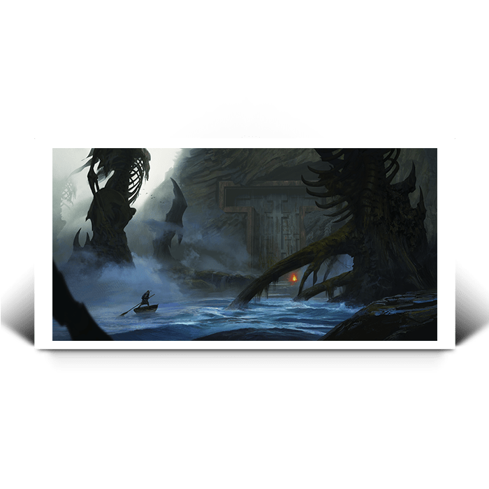 Gate to the Underworld - Assassin's Creed art - Fine Art Print