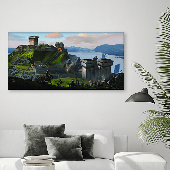 Happy Siege - Assassin's Creed art - Fine Art Print