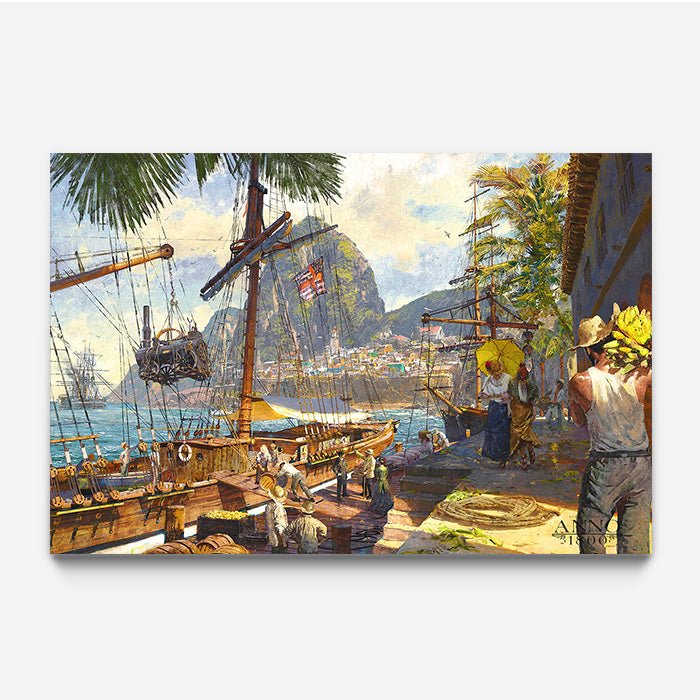 Harbour - Anno art - Fine Art Print