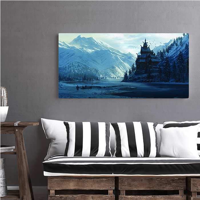 Harholl Church - Assassin's Creed art - Fine Art Print