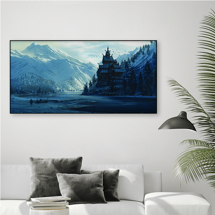 Harholl Church - Assassin's Creed art - Fine Art Print