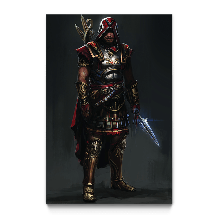 Heavy Armour - Assassin's Creed art - Fine Art Print