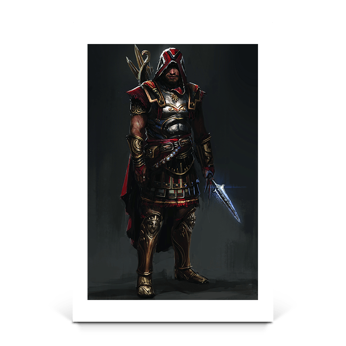 Heavy Armour - Assassin's Creed art - Fine Art Print