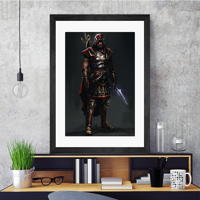 Heavy Armour - Assassin's Creed art - Fine Art Print