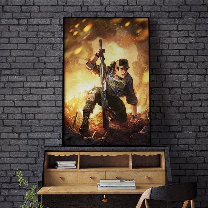 Heroic Brava - Commanding Force - Six Siege art - Fine Art Print