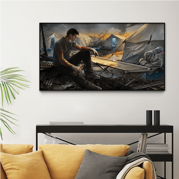 Heroic Doc - Six Siege art - Fine Art Print