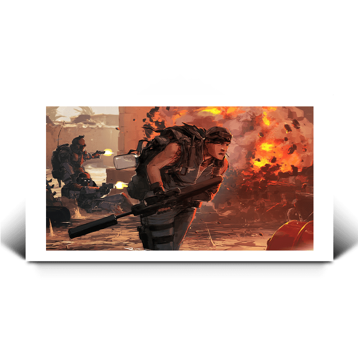 Heroic Kali - Six Siege art - Fine Art Print