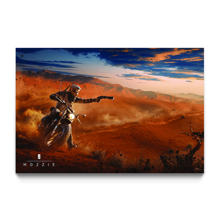 Heroic Mozzie - Six Siege art - Fine Art Print