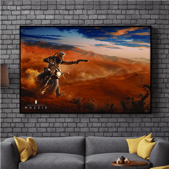 Heroic Mozzie - Six Siege art - Fine Art Print