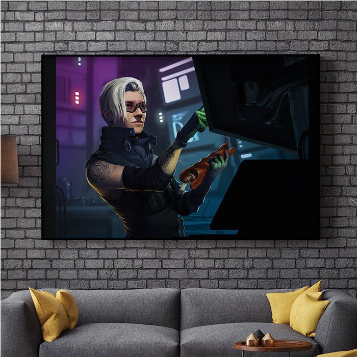 Heroic - Osa - Six Siege art - Fine Art Print