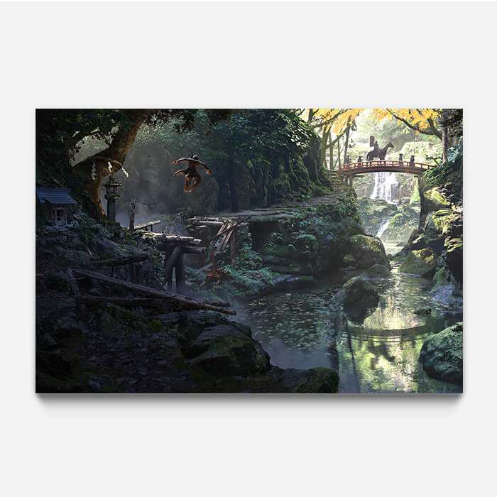 Iga Akama - Assassin's Creed art - Fine Art Print