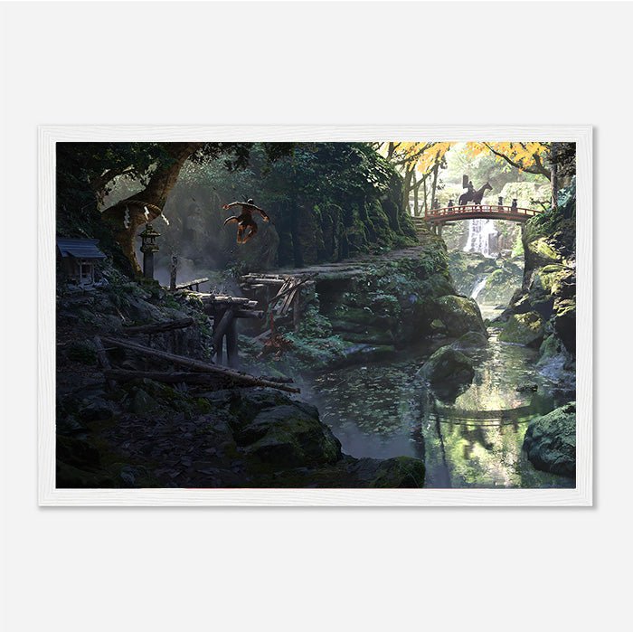 Iga Akama - Assassin's Creed art - Framed Print