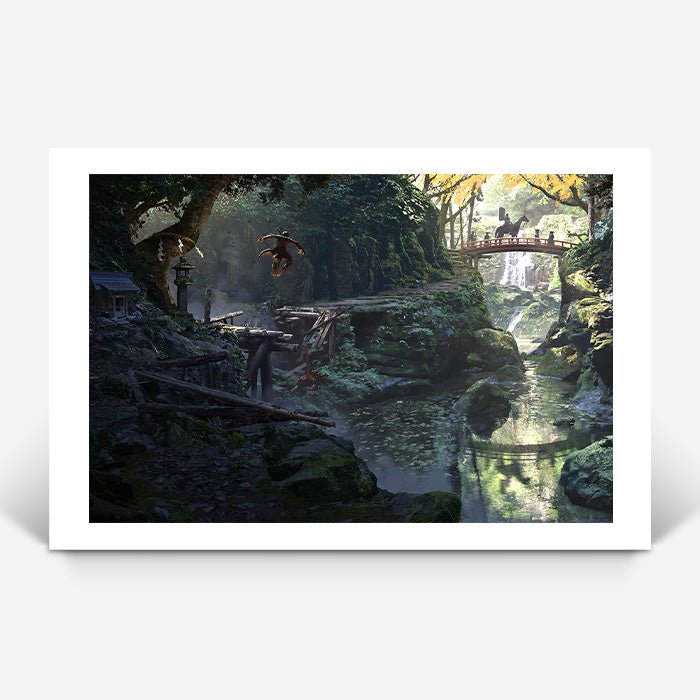 Iga Akama - Assassin's Creed art - Fine Art Print