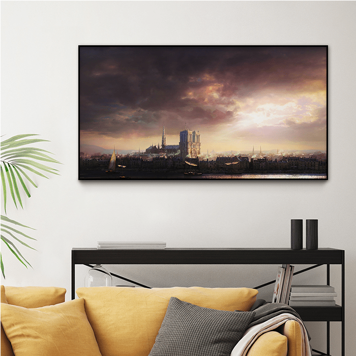 Ile de la Cite - Assassin's Creed art - Fine Art Print