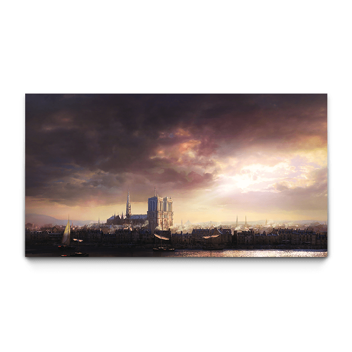 Ile de la Cite - Assassin's Creed art - Fine Art Print