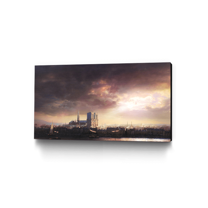 Ile de la Cite - Assassin's Creed art - Museum Canvas