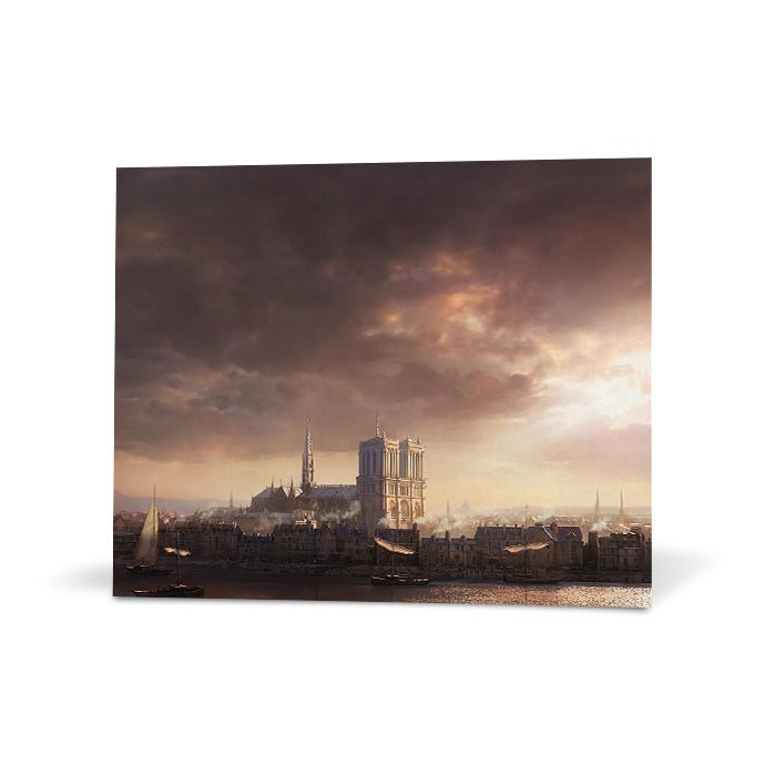 Ile de la Cite - Assassin's Creed art - Fine Art Print